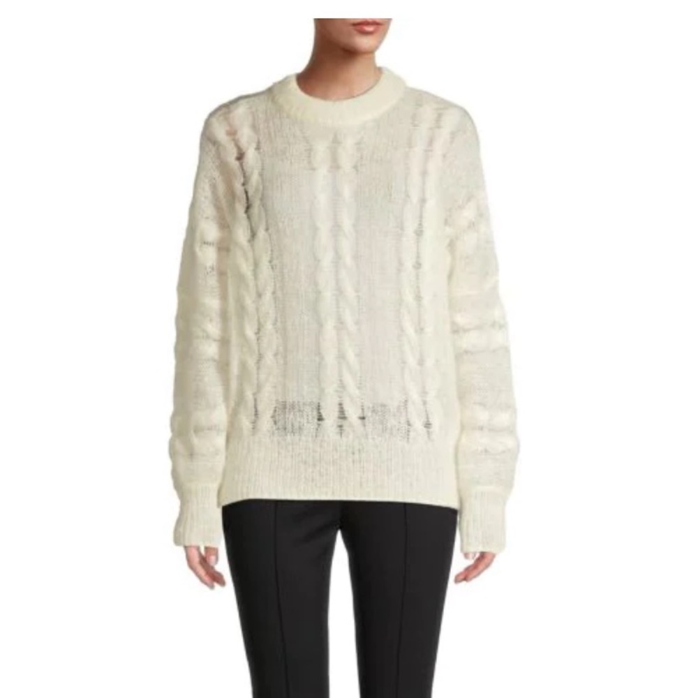 Hugo Boss Mohair Cable Knit sweater, NWT, XS